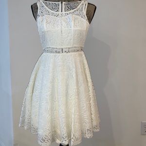 White juniors girl American rag Cie dress